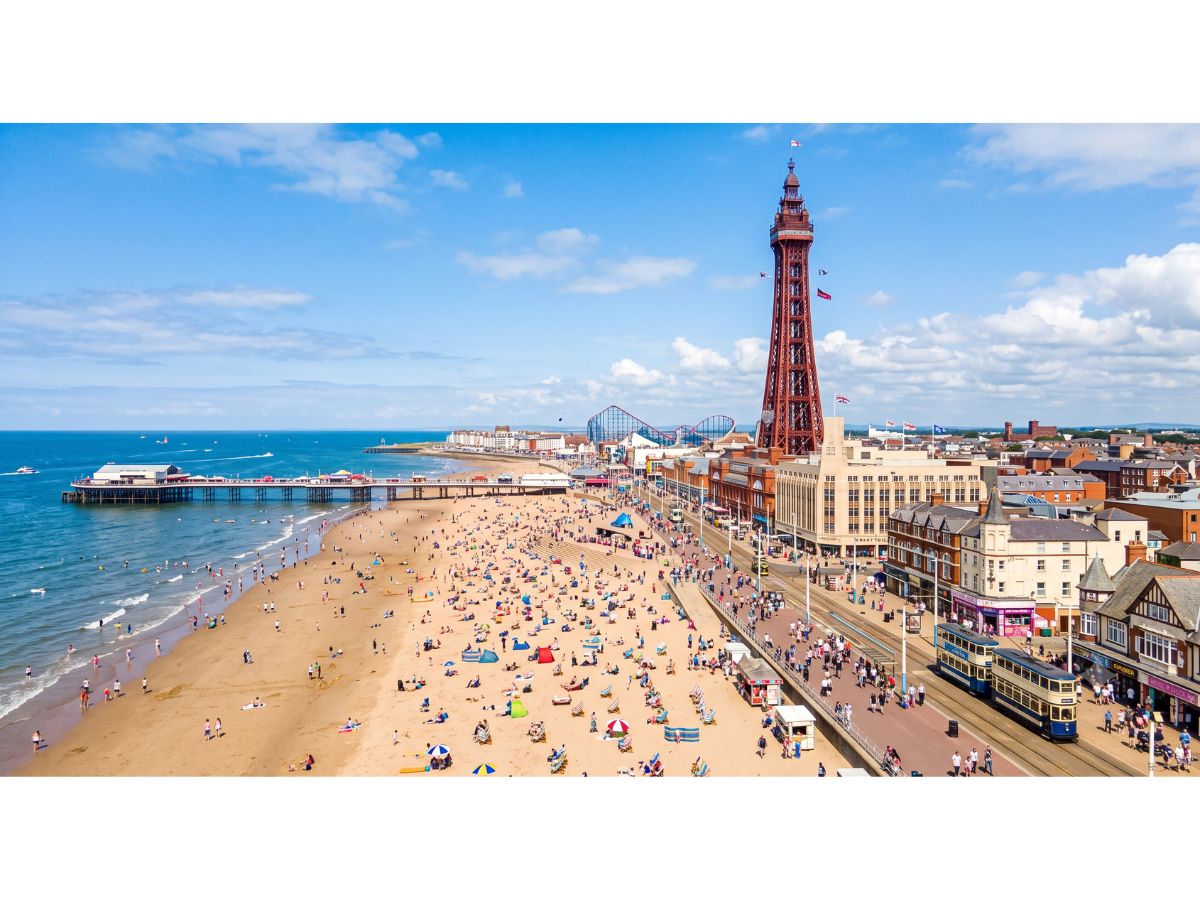 Blackpool Tower and seafront Promenade